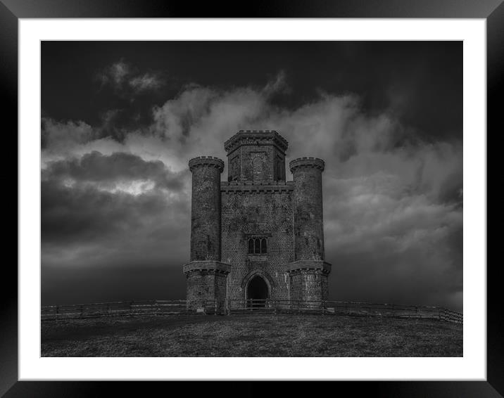 Paxton's Tower Folly, Carmarthenshire Framed Mounted Print by Colin Allen
