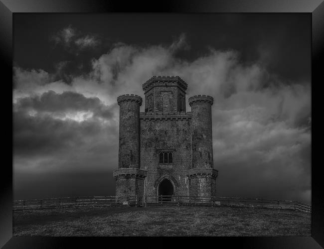 Paxton's Tower Folly, Carmarthenshire Framed Print by Colin Allen
