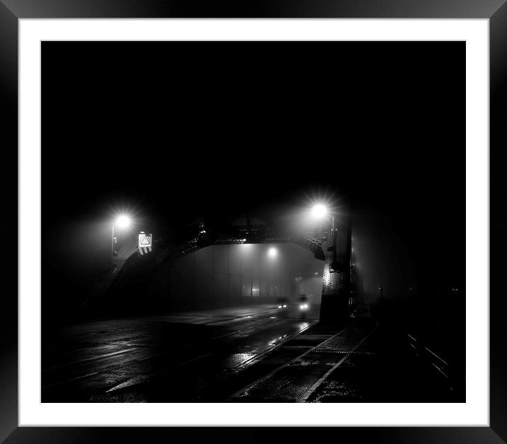 Out of the Fog Framed Mounted Print by Kev Alderson
