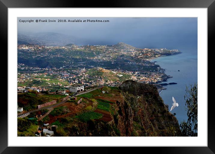 "Pico do Facho" on Madiera Framed Mounted Print by Frank Irwin