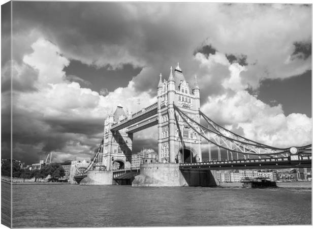 The Tower Bridge Canvas Print by Clive Eariss