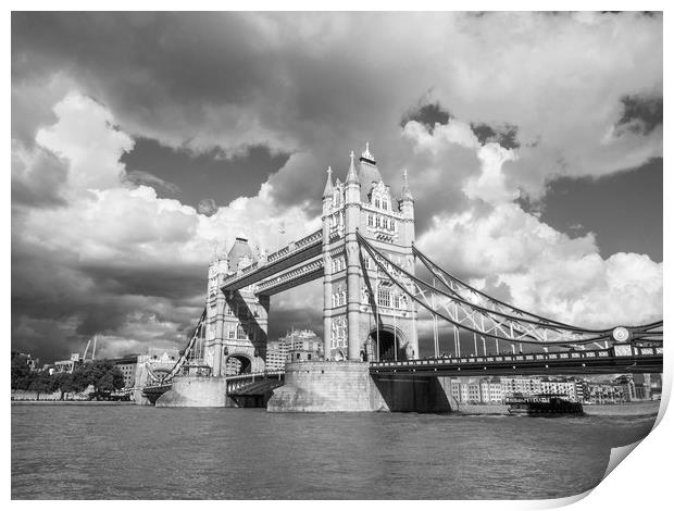 The Tower Bridge Print by Clive Eariss