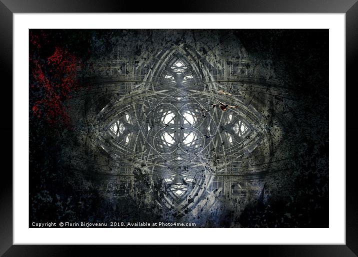 Joint Bw Framed Mounted Print by Florin Birjoveanu