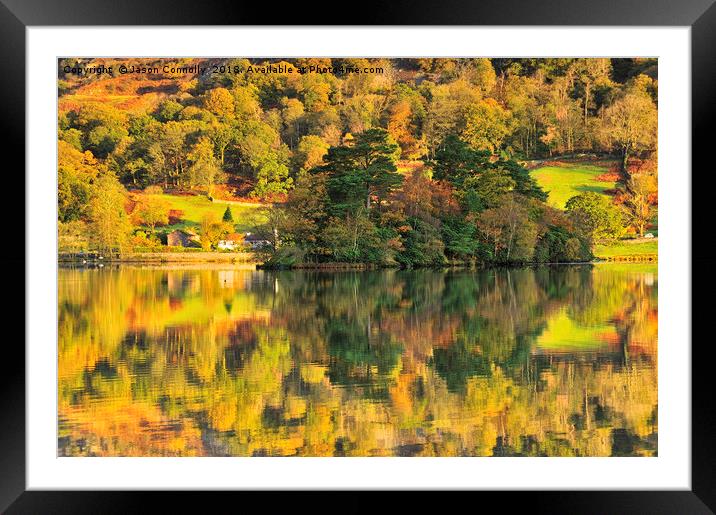 Autumn Gold, Rydalwater Framed Mounted Print by Jason Connolly