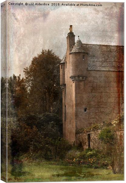 Fairytale Castle Canvas Print by LIZ Alderdice