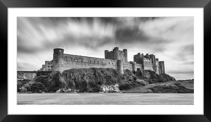 The amazing Bamburgh Castle Framed Mounted Print by Naylor's Photography