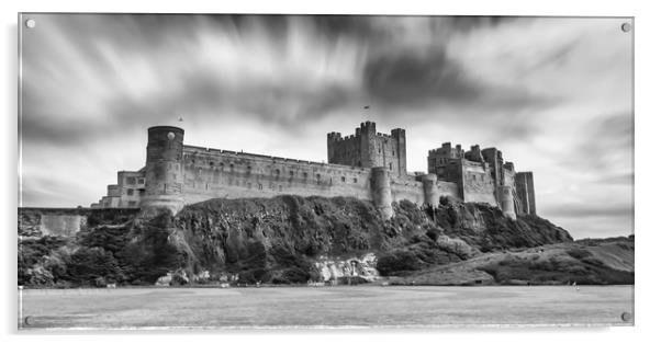 The amazing Bamburgh Castle Acrylic by Naylor's Photography