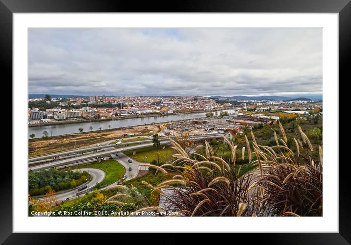 Coimbra City Framed Mounted Print by Roz Collins