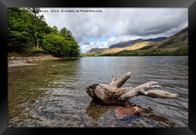 Buttermere Lake District Framed Print by Gary Kenyon
