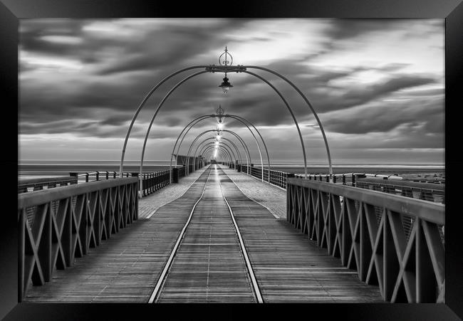Southport Pier Framed Print by Roger Green
