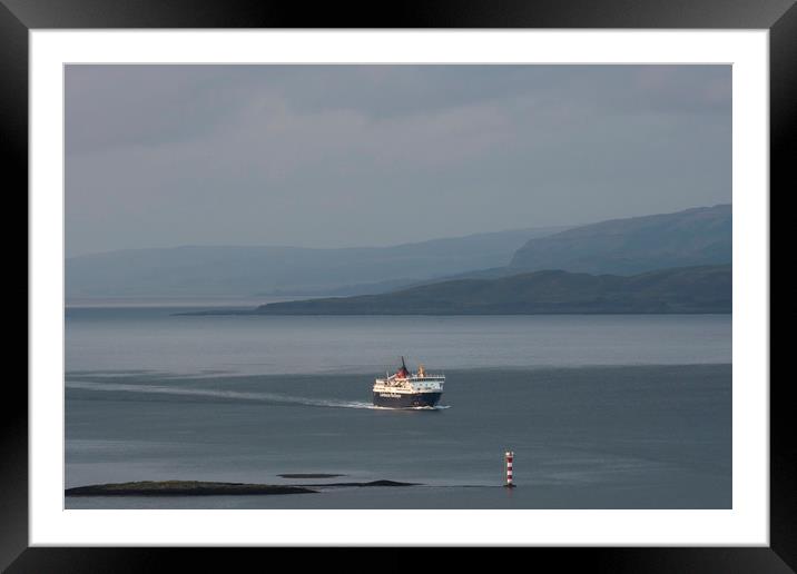 Oban Gateway to the Isles Framed Mounted Print by Rich Fotografi 