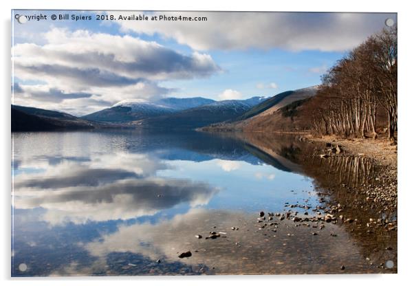Loch Earn, Scotland Acrylic by Bill Spiers