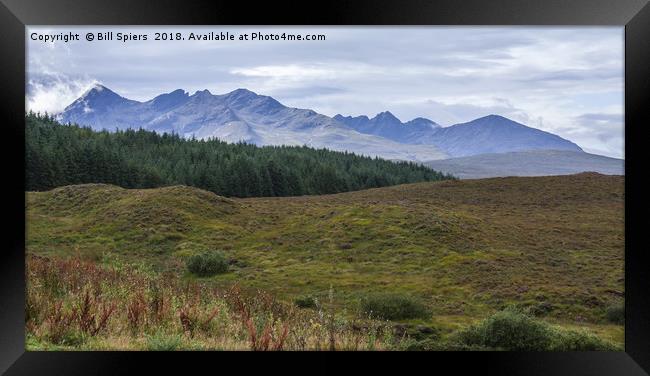 Sgurr Nan Gillean Framed Print by Bill Spiers