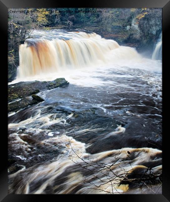 Bonnington Linn, Falls of Clyde, Lanark Framed Print by Bill Spiers