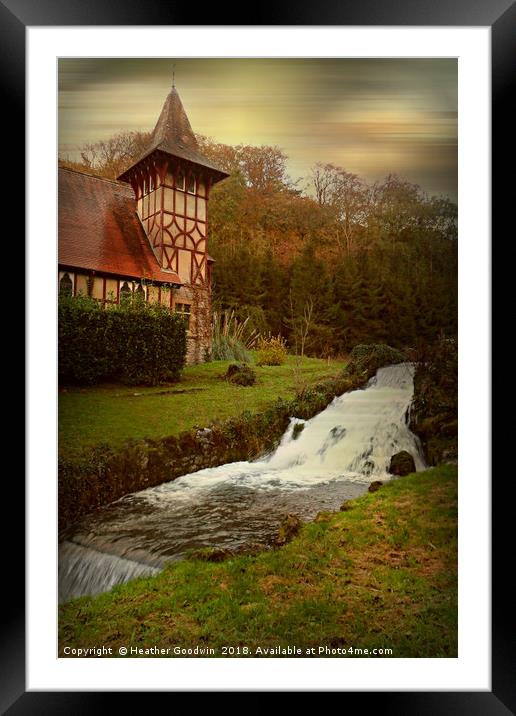 Rickford Waters Framed Mounted Print by Heather Goodwin