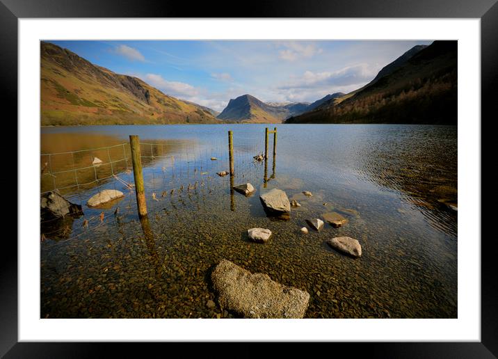 Buttermere Framed Mounted Print by graham young