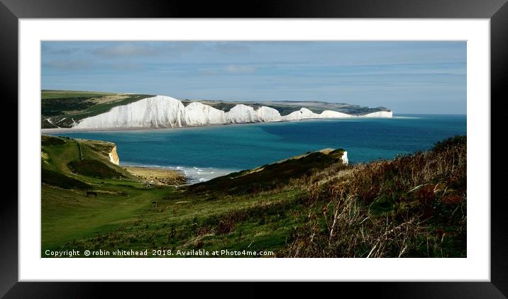 The Seven Sisters Framed Mounted Print by robin whitehead