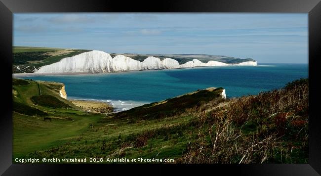 The Seven Sisters Framed Print by robin whitehead