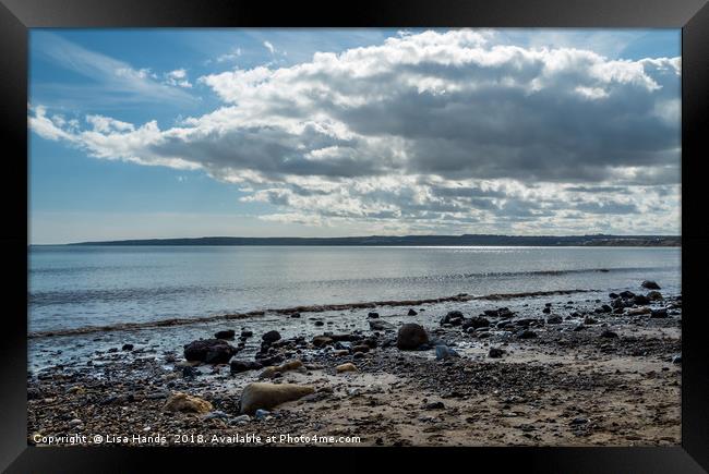 Filey Bay, North Yorkshire - 2 Framed Print by Lisa Hands