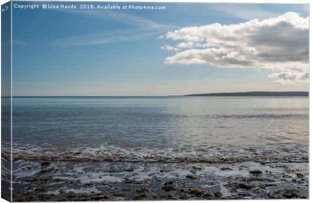 Filey Bay, North Yorkshire - 3 Canvas Print by Lisa Hands