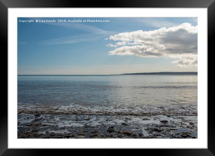 Filey Bay, North Yorkshire - 3 Framed Mounted Print by Lisa Hands