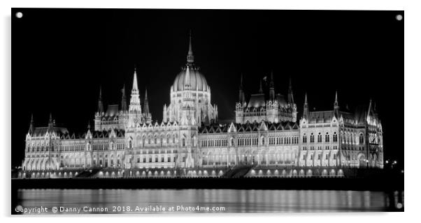 Hungarian Parliament Building Acrylic by Danny Cannon