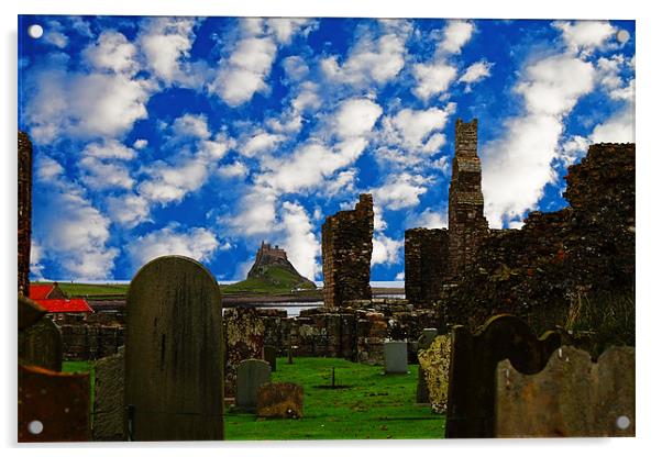 Lindisfarne Acrylic by Ian Jeffrey