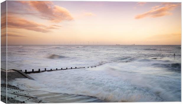 Late Afternoon, Aberdeen Beach Canvas Print by Mike Stephen
