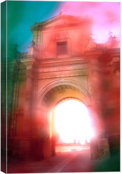 The Gate of Cordoba Canvas Print by Jose Manuel Espigares Garc