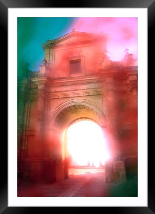 The Gate of Cordoba Framed Mounted Print by Jose Manuel Espigares Garc