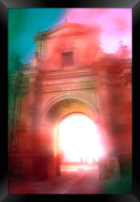 The Gate of Cordoba Framed Print by Jose Manuel Espigares Garc