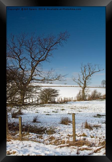 Winter in Scotland Framed Print by Bill Spiers