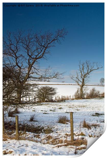Winter in Scotland Print by Bill Spiers