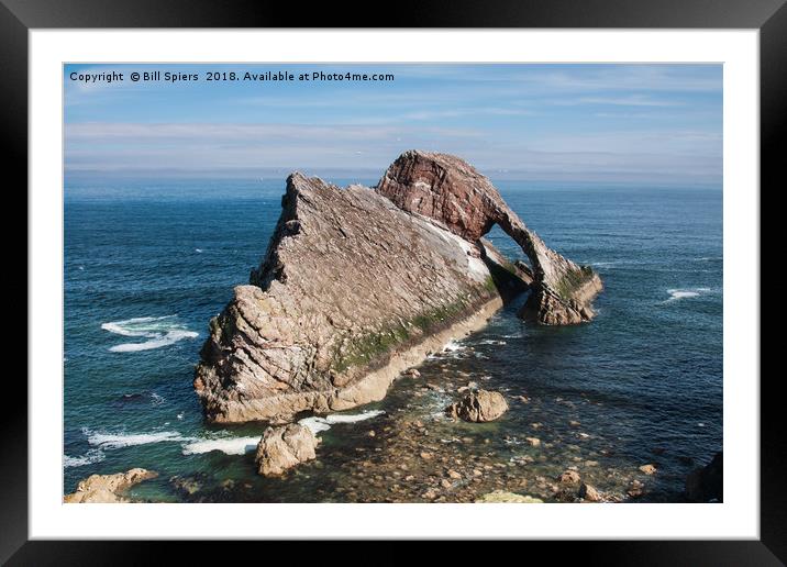 Bow Fiddle Rock Framed Mounted Print by Bill Spiers
