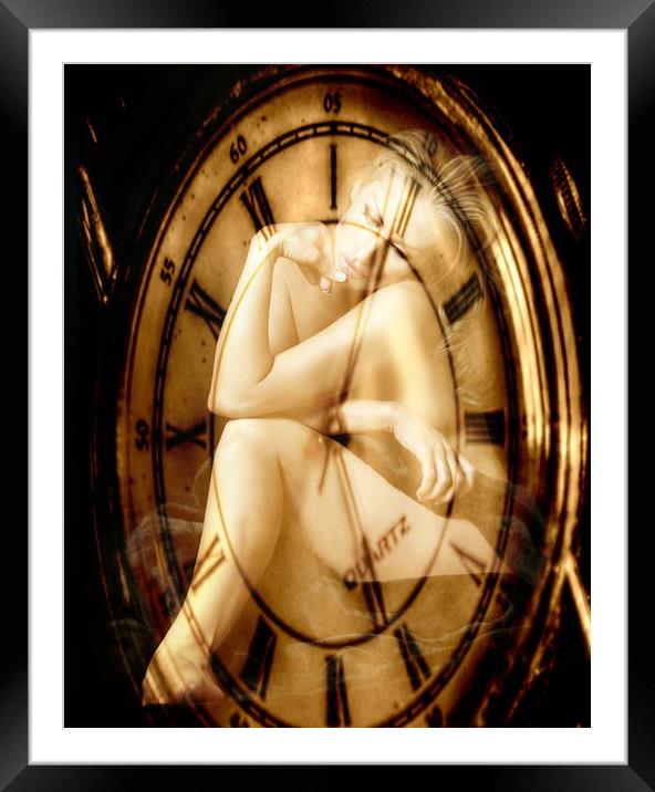 erotic Framed Mounted Print by sue davies