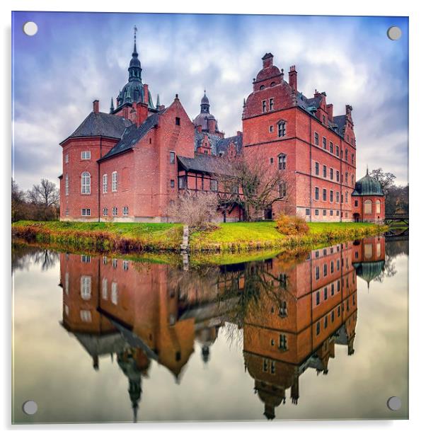 Vallo Castle in Denmark Acrylic by Antony McAulay