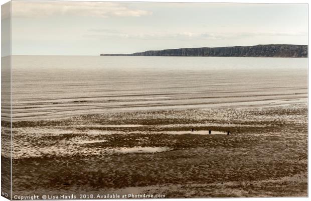 Filey Bay, North Yorkshire - 5 Canvas Print by Lisa Hands