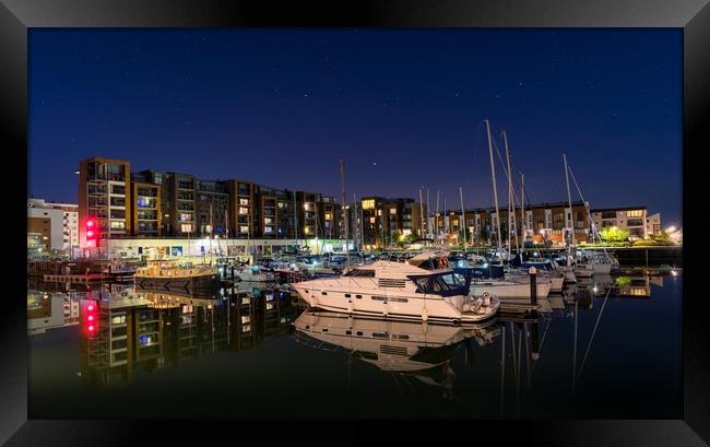 Marina View, Portishead Framed Print by Dean Merry