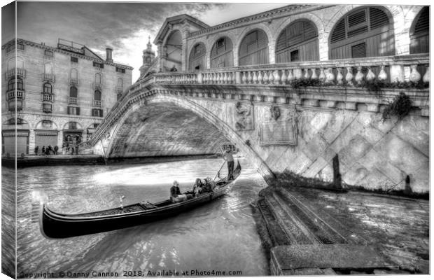 The other side of Rialto Canvas Print by Danny Cannon