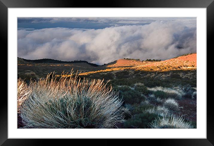 Above the Clouds, Tenerife Framed Mounted Print by Geoff Storey