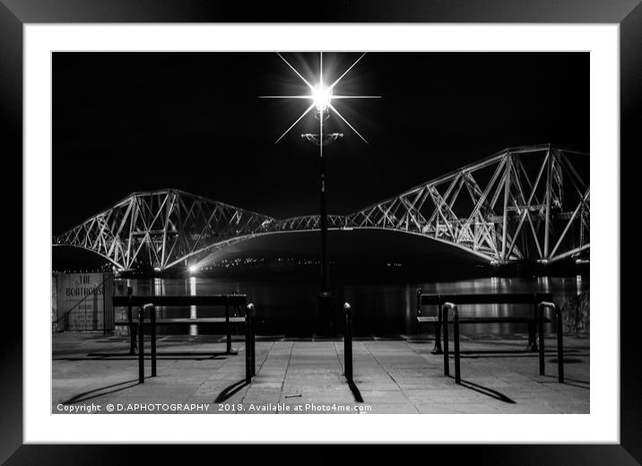 Queensferry View  Framed Mounted Print by D.APHOTOGRAPHY 