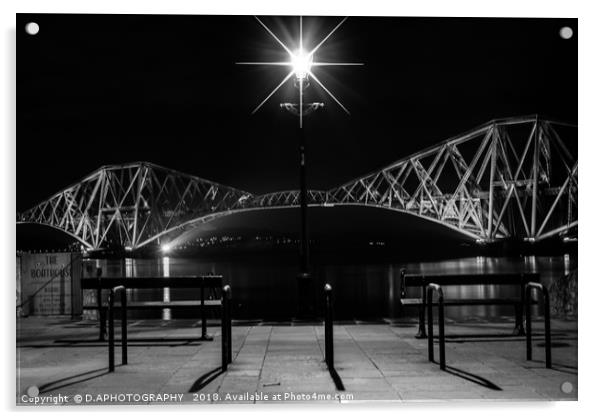 Queensferry View  Acrylic by D.APHOTOGRAPHY 