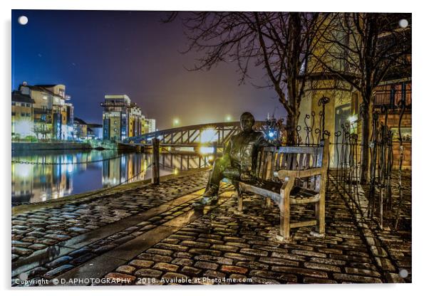 leith statue Acrylic by D.APHOTOGRAPHY 