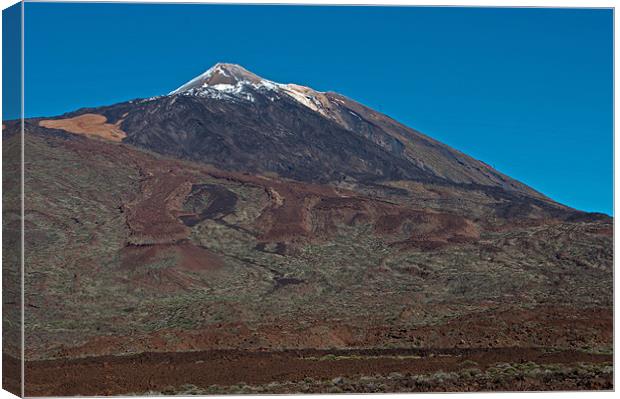 Mount Teide, Tenerife Canvas Print by Geoff Storey