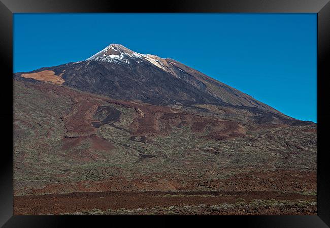 Mount Teide, Tenerife Framed Print by Geoff Storey
