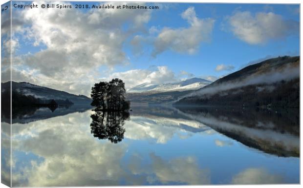 Loch Tay at Kenmore Canvas Print by Bill Spiers