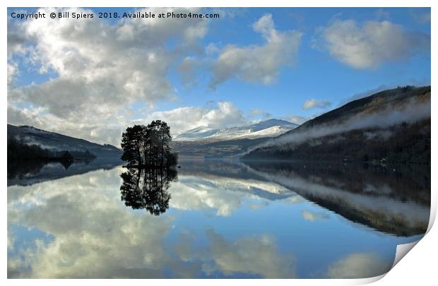 Loch Tay at Kenmore Print by Bill Spiers