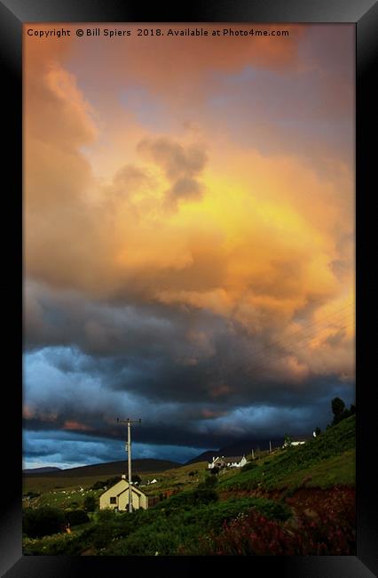 Isle of Skye Sunset Framed Print by Bill Spiers