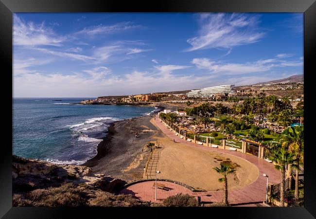 Beautiful afternoon La Caleta Framed Print by Naylor's Photography