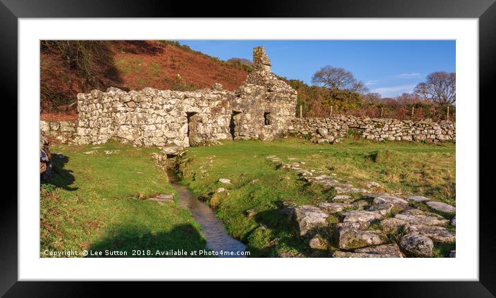 St Cybi's Well Framed Mounted Print by Lee Sutton